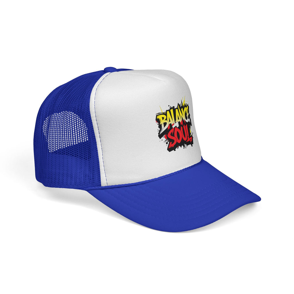 Balance Soul Trucker Cap — Streetstyle Graffiti Mesh Hat