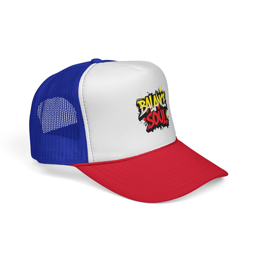 Balance Soul Trucker Cap — Streetstyle Graffiti Mesh Hat