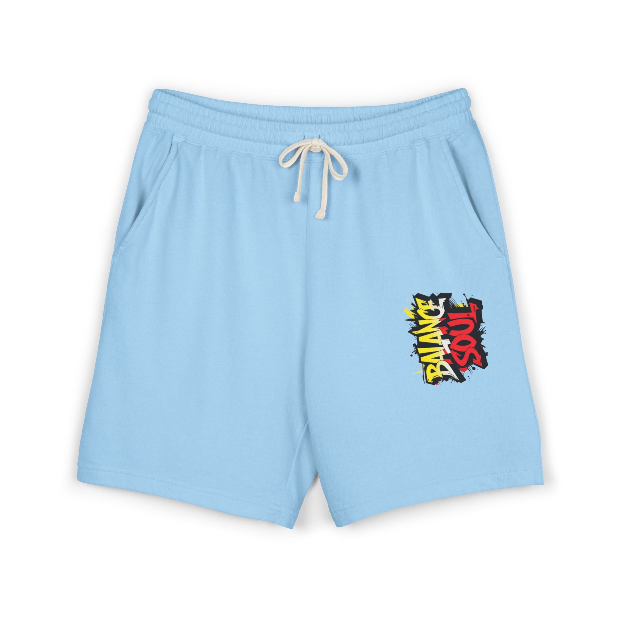 Soul Balance Sweatshorts — Garment-Dyed Lightweight Fleece