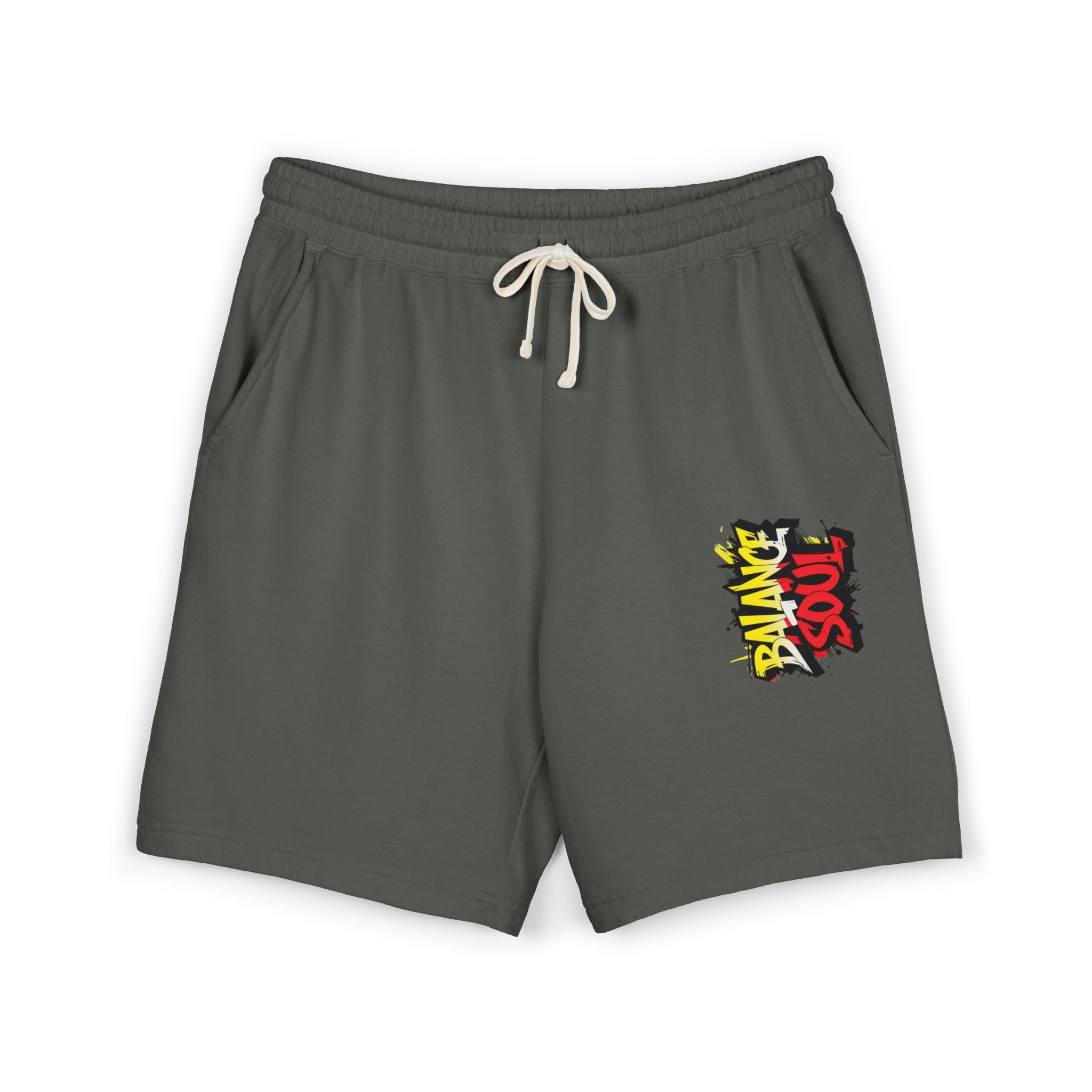 Soul Balance Sweatshorts — Garment-Dyed Lightweight Fleece