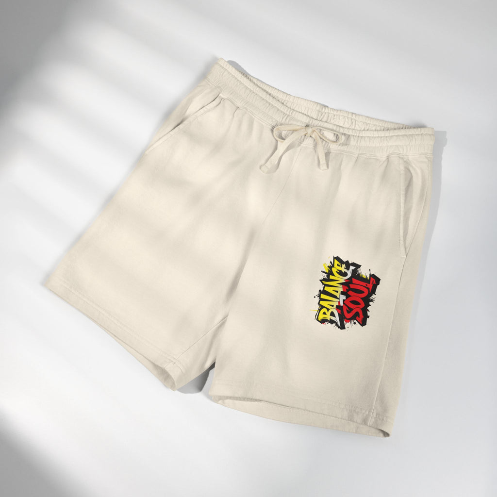 Soul Balance Sweatshorts — Garment-Dyed Lightweight Fleece