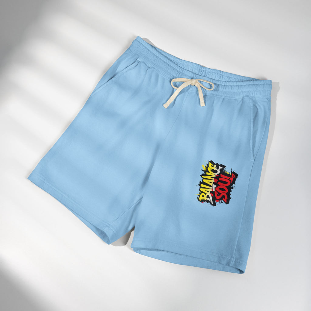 Soul Balance Sweatshorts — Garment-Dyed Lightweight Fleece