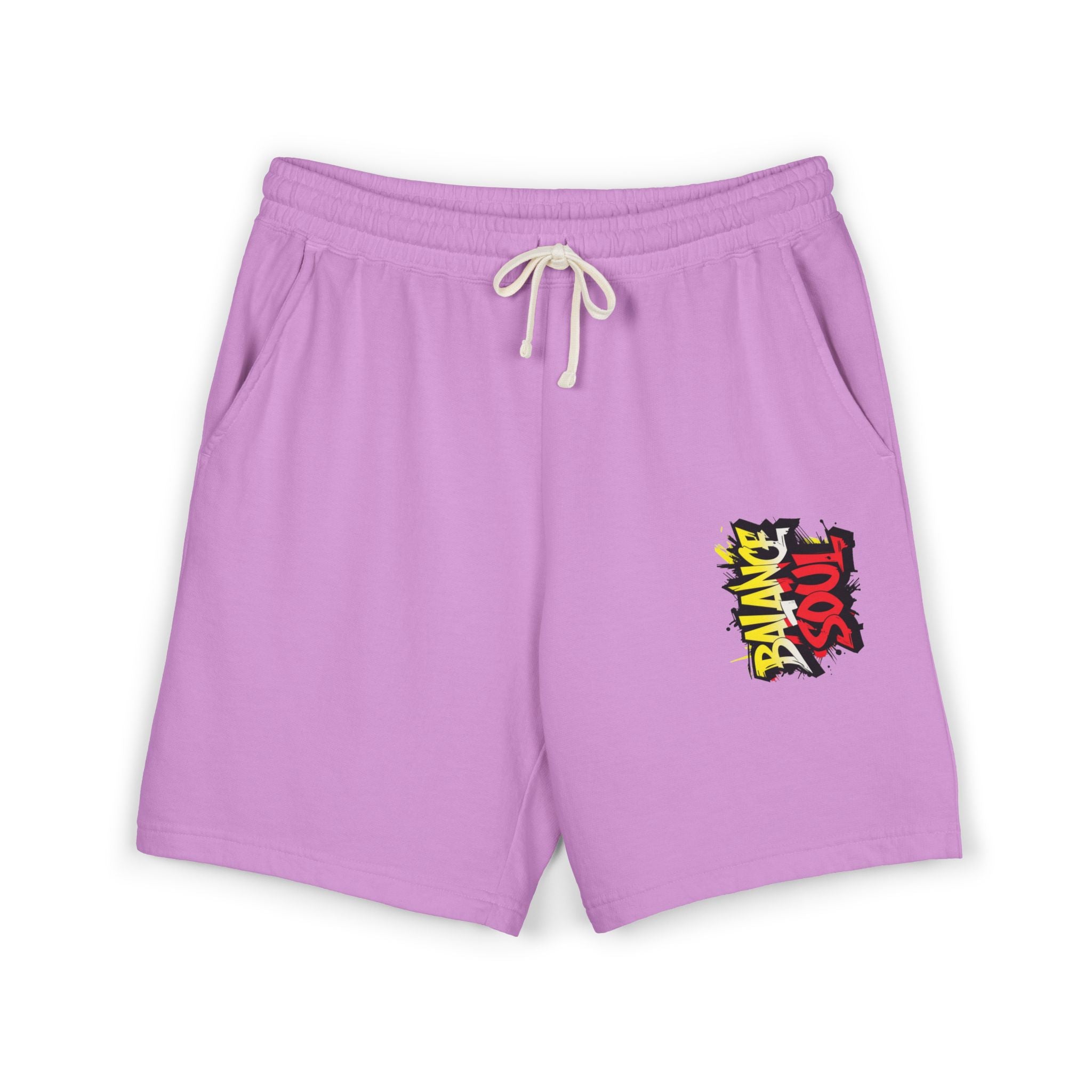 Soul Balance Sweatshorts — Garment-Dyed Lightweight Fleece