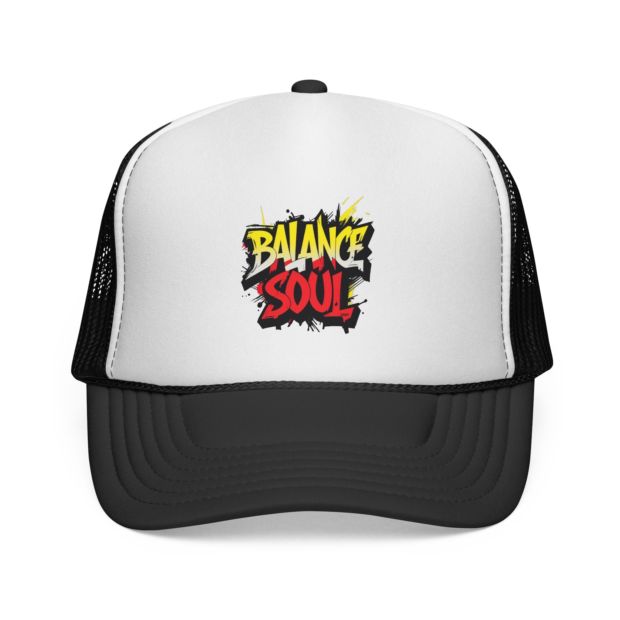 Balance Soul Trucker Cap — Streetstyle Graffiti Mesh Hat
