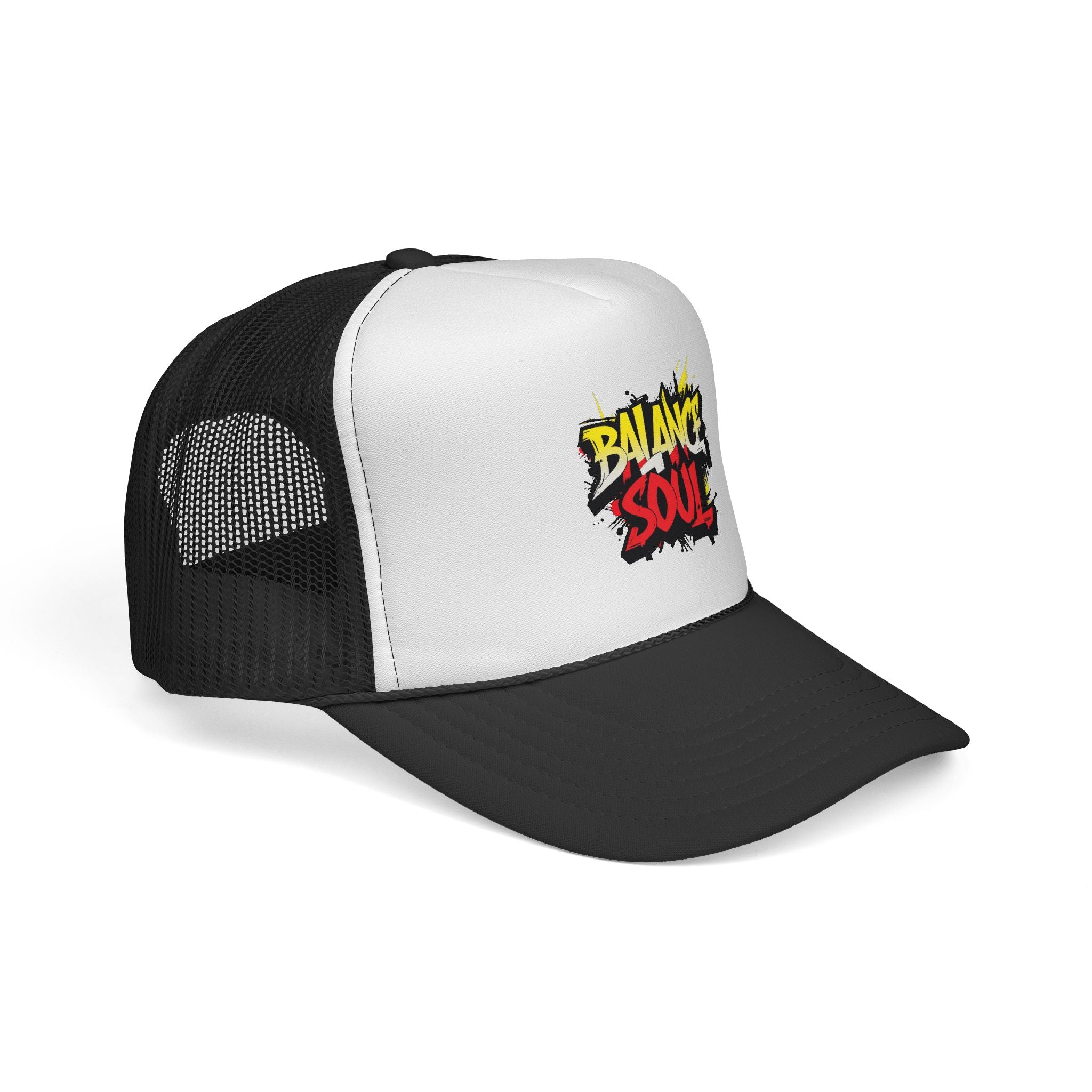 Balance Soul Trucker Cap — Streetstyle Graffiti Mesh Hat
