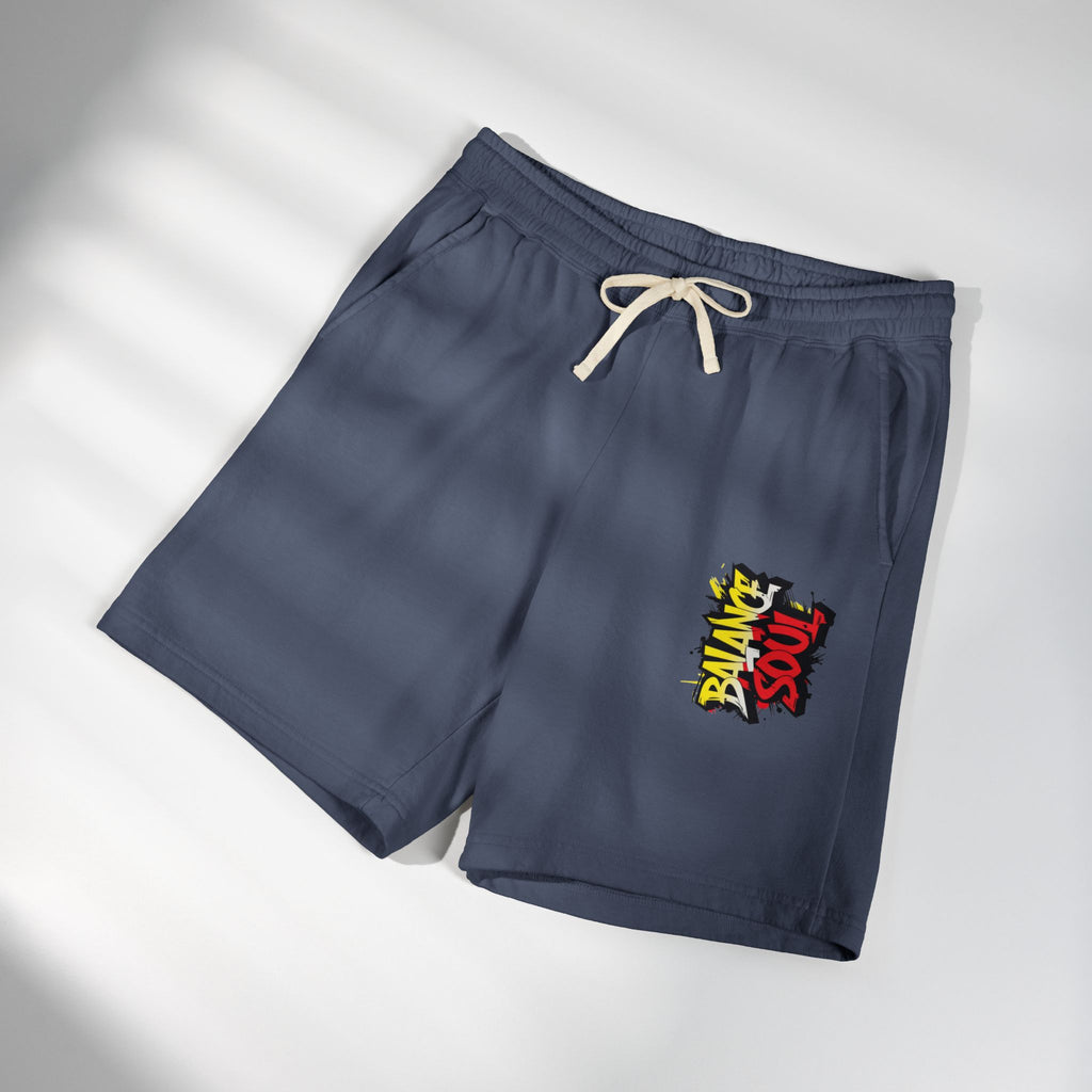 Soul Balance Sweatshorts — Garment-Dyed Lightweight Fleece