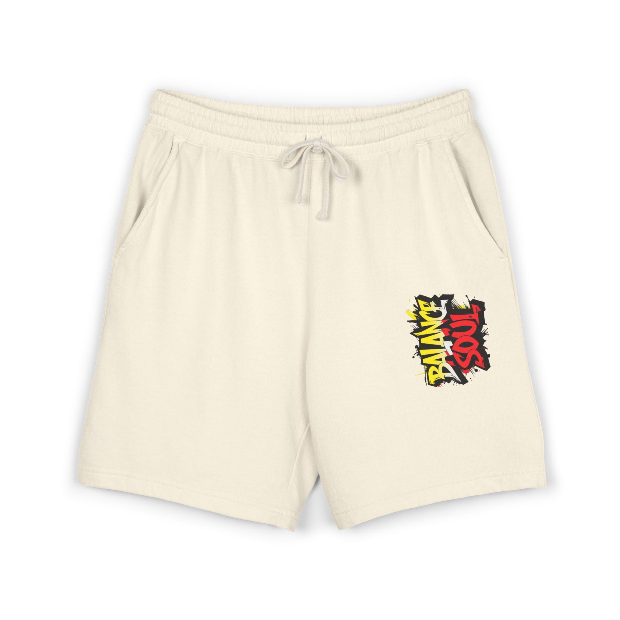 Soul Balance Sweatshorts — Garment-Dyed Lightweight Fleece
