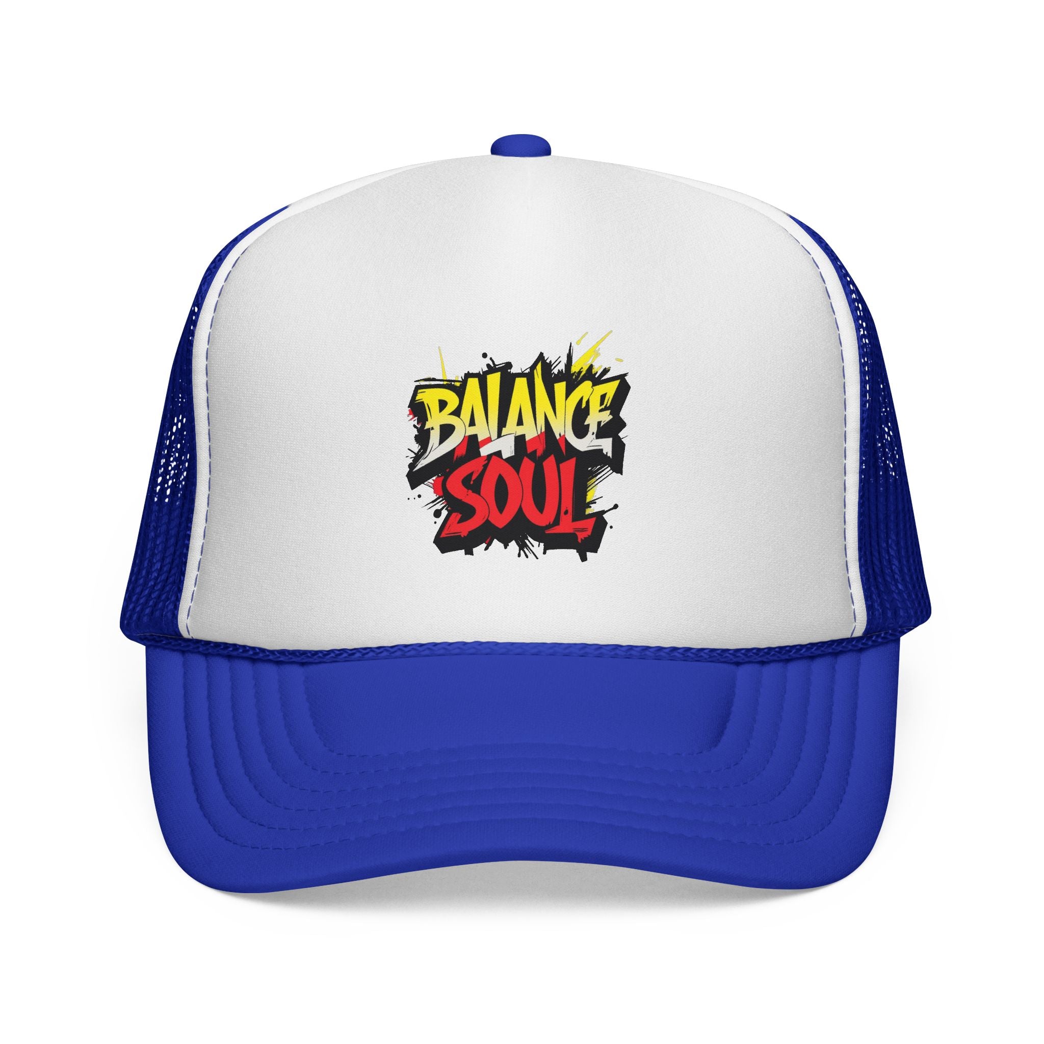 Balance Soul Trucker Cap — Streetstyle Graffiti Mesh Hat