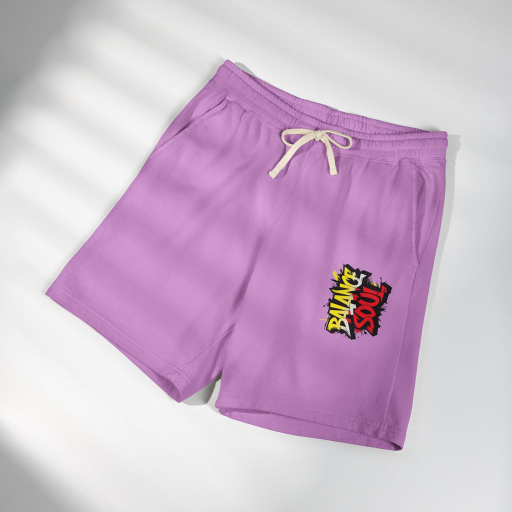 Soul Balance Sweatshorts — Garment-Dyed Lightweight Fleece